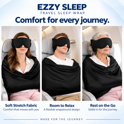 EZZYSLEEP™  First Class 3-In-1 Travel Sleep Set